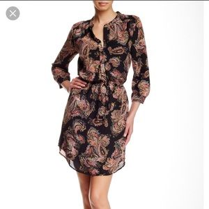 DR2 by Daniel Rainn 3/4 Lngth sleeve shirt dress M